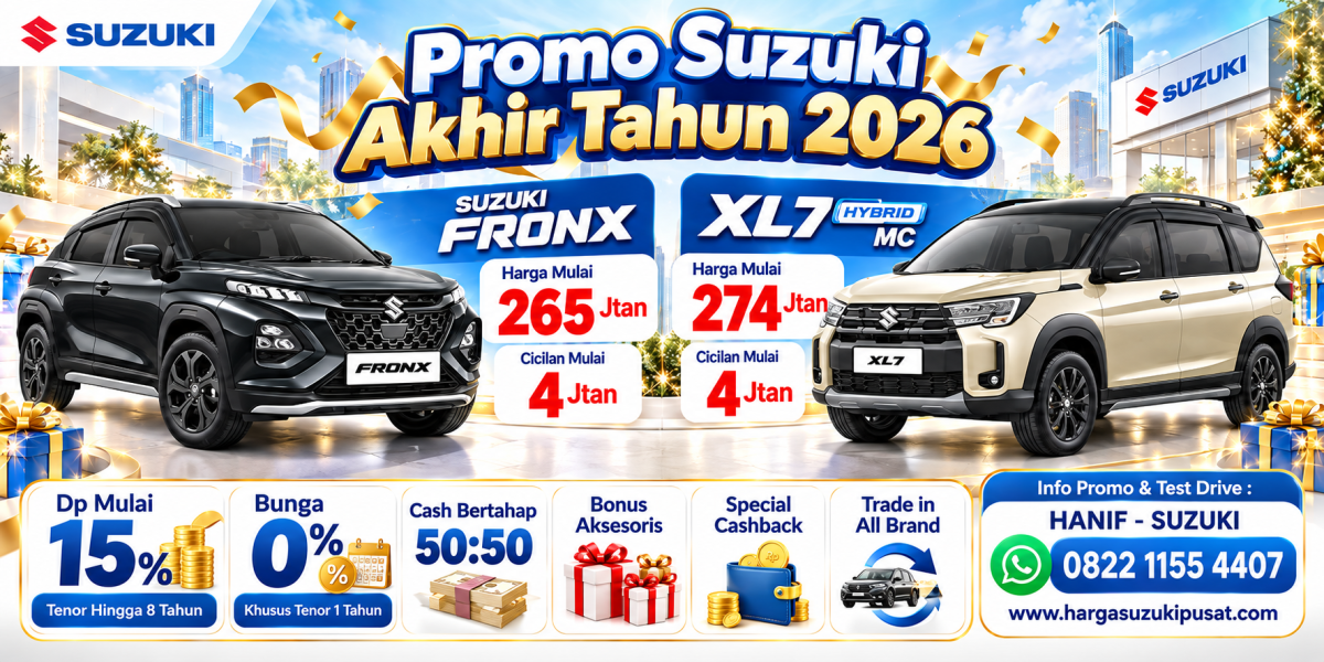 Promo Suzuki Akhir Tahun Banner